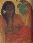 Paul Gauguin Tahitian woman France oil painting artist